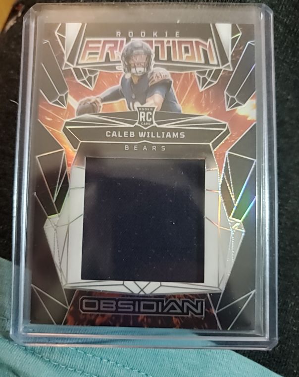 2024 Panini Obsidian Rookie Eruption #ERM-CWS Caleb Williams — front