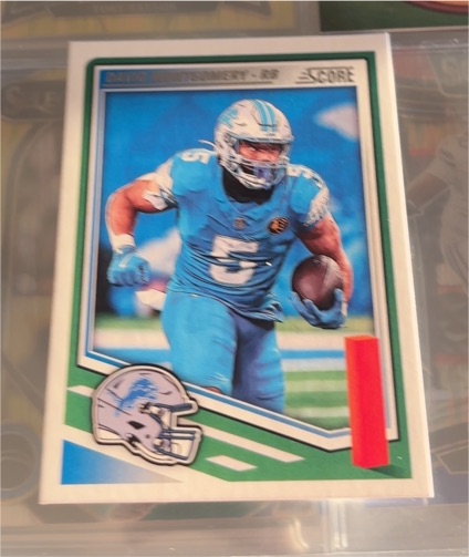 2025 Panini Score #103 David Montgomery — front