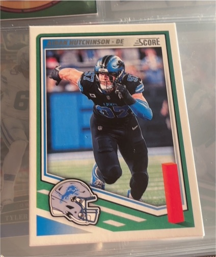 2025 Panini Score #41 Aidan Hutchinson — front