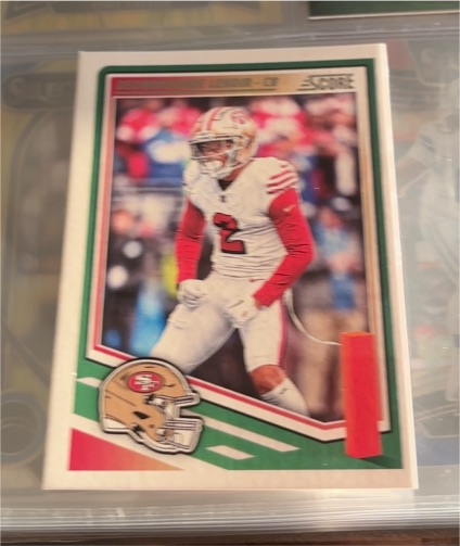 2025 Panini Score Football #184 Demmodore Lenoir — front