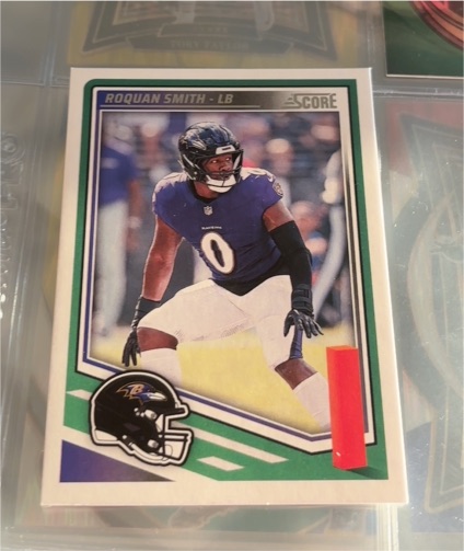 2025 Panini Score #182 Roquan Smith — front