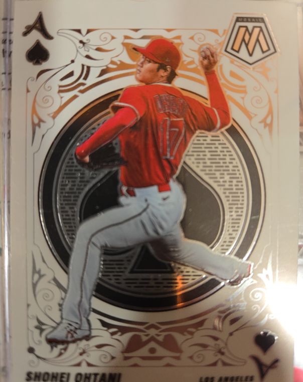 2022 Panini Mosaic Aces #A-2 Shohei Ohtani — front