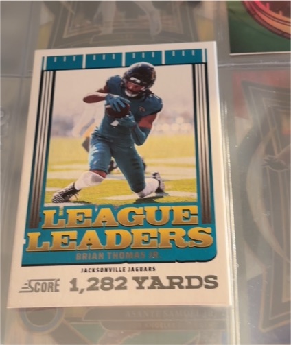 2025 Panini Score #13 Brian Thomas Jr. — front