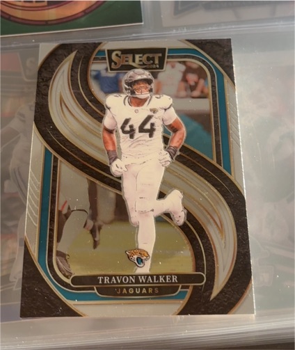 2024 Panini Select #197 Travon Walker Jacksonville Jaguars — front