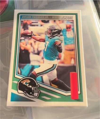 2025 Panini Score #16 Brian Thomas Jr. — front