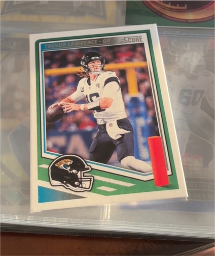 2025 Panini Score #272 Trevor Lawrence — front
