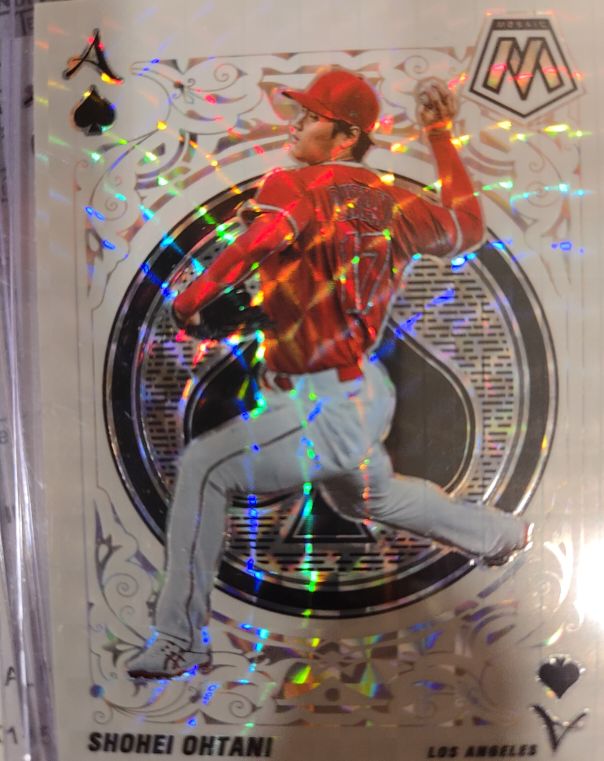 2022 Panini Mosaic Aces #A-2 Shohei Ohtani — front