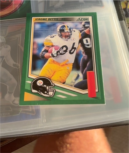 1991 Score #36 Jerome Bettis — front