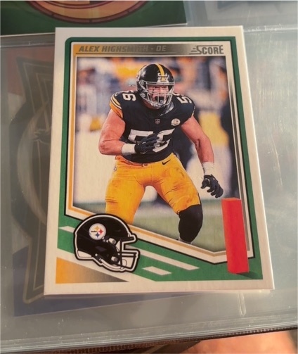 2025 Panini Score #102 Alex Highsmith — front