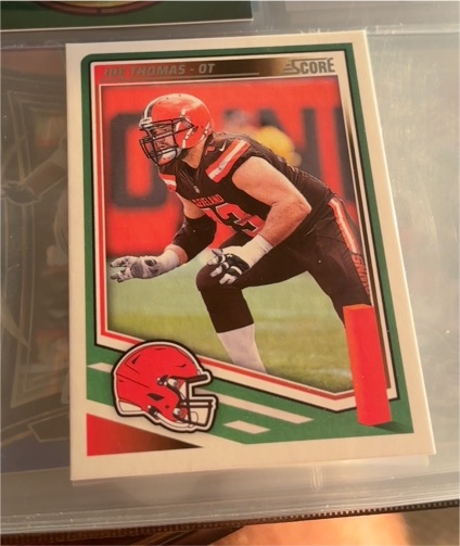 2025 Panini Score #59 Joe Thomas — front