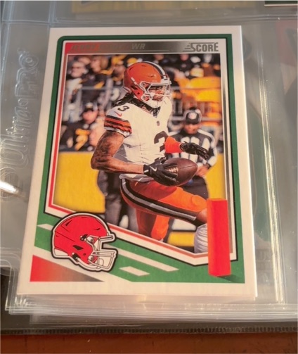 2025 Panini Score Football #174 Denzel Ward — front