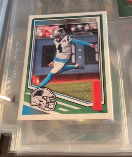 2025 Panini Score #58 Eddy Pineiro — front
