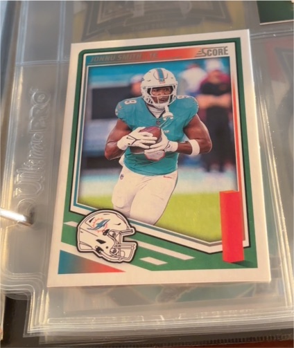 2025 Score Jonnu Smith Miami Dolphins — front