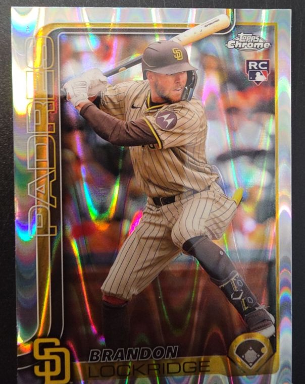 2025 Topps Chrome #106 Brandon Lockridge — front