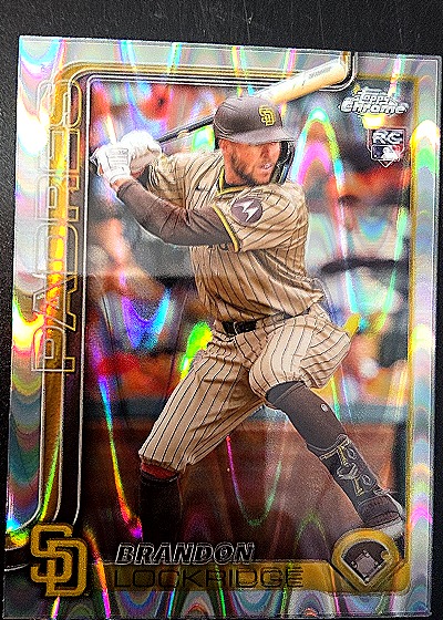 2025 Topps Chrome #106 Brandon Lockridge — front