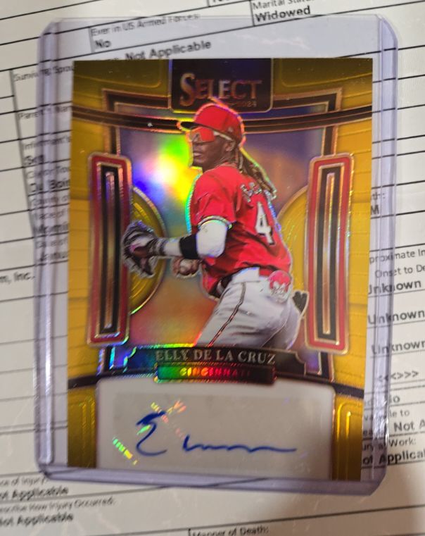 2024 Panini Select #SIG-EDC Elly De La Cruz — front