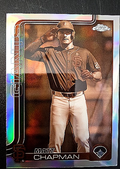 2025 Topps Chrome #148 Matt Chapman — front