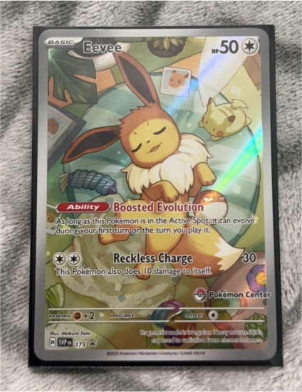 2025 Pokemon Prismatic Evolutions #173 Eevee — front