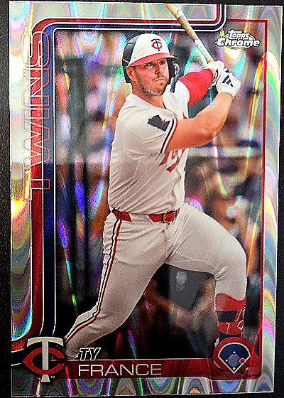 2025 Topps Chrome #228 Ty France — front