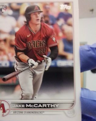 2022 Topps #370 Jake McCarthy — front