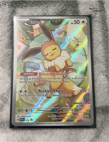 2023 Pokémon Center Scarlet & Violet Promo #173 Eevee — front