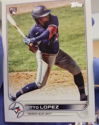 2022 Topps #422 Otto Lopez — front