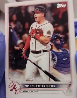 2022 Topps #528 Joc Pederson — front