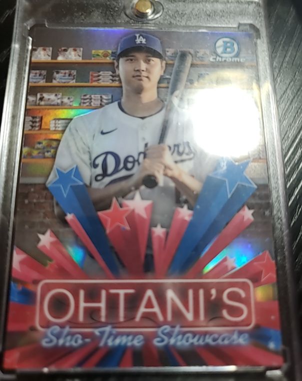 2025 Bowman Chrome #HS-4 Shohei Ohtani Sho-Time Showcase — front
