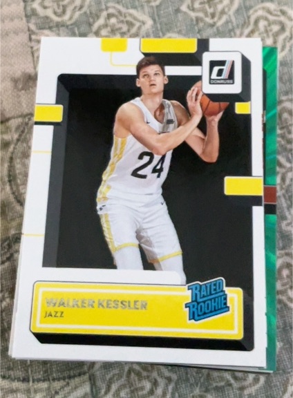 2022-23 Panini Donruss #222 Walker Kessler — front