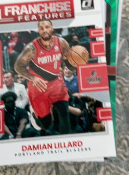 2022-23 Panini Donruss Franchise Features #19 Damian Lillard — front