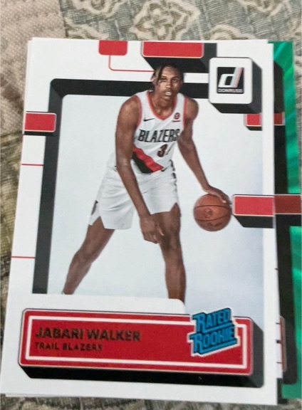 2022-23 Donruss #249 Jabari Walker — front