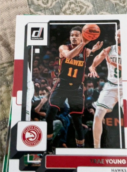 2022-23 Donruss #59 Trae Young Atlanta Hawks — front