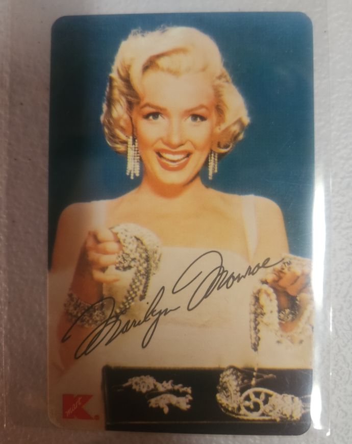 1995 K-MART Marilyn Monroe (3 Minute) Promo Phone Card Version 2 — front