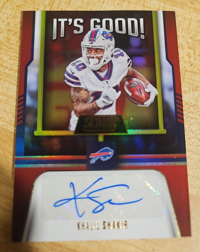 2023 Panini Score It's Good #IG-KS Khalil Shakir — front
