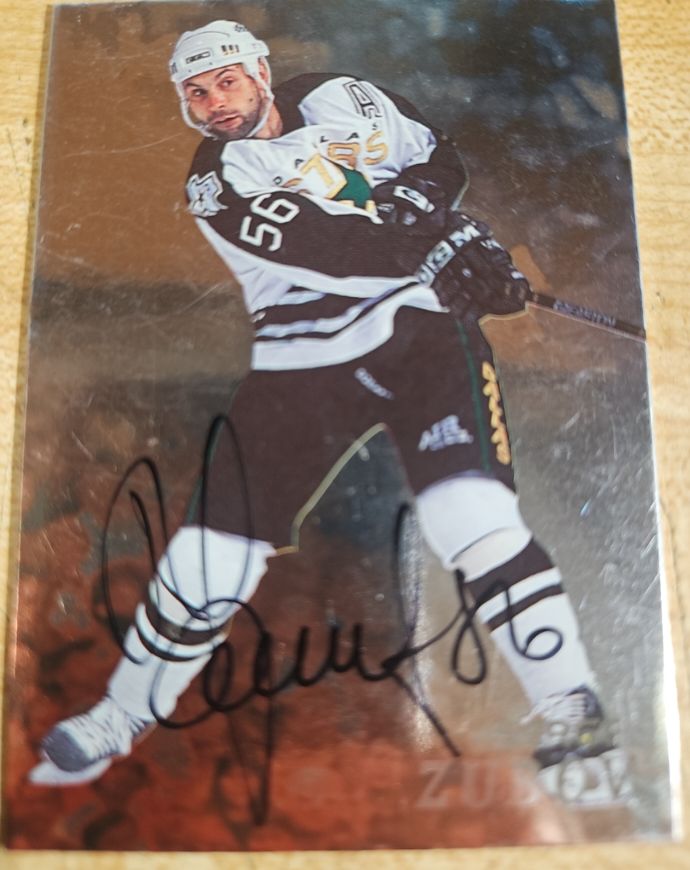 1998-99 In The Game Be A Player #56 Sergei Zubov — front