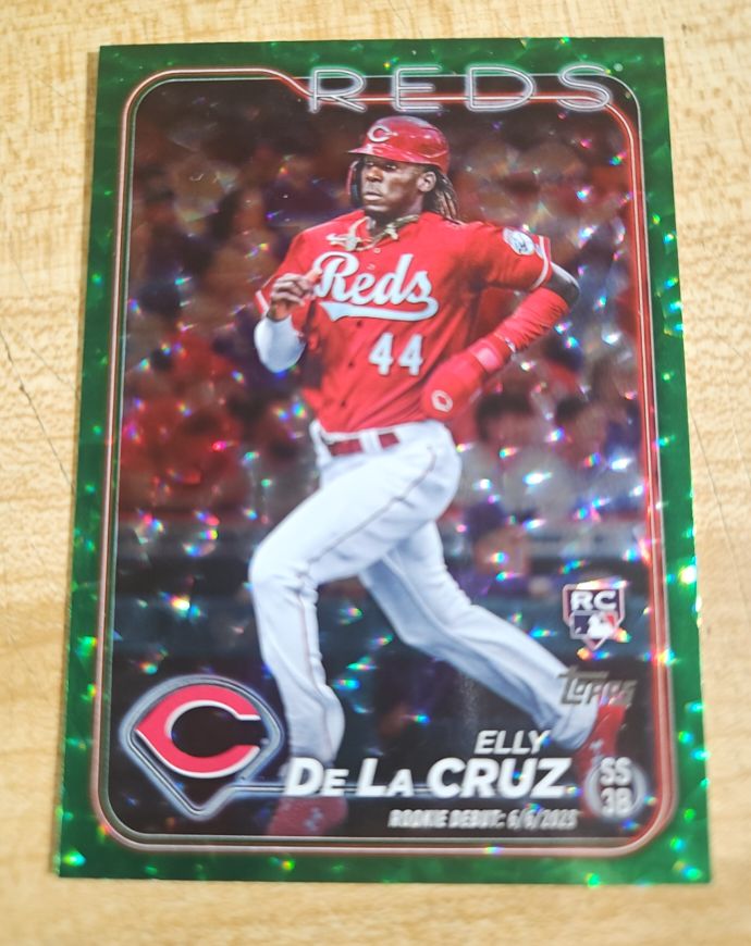 2024 Topps Update #US350 Elly De La Cruz — front