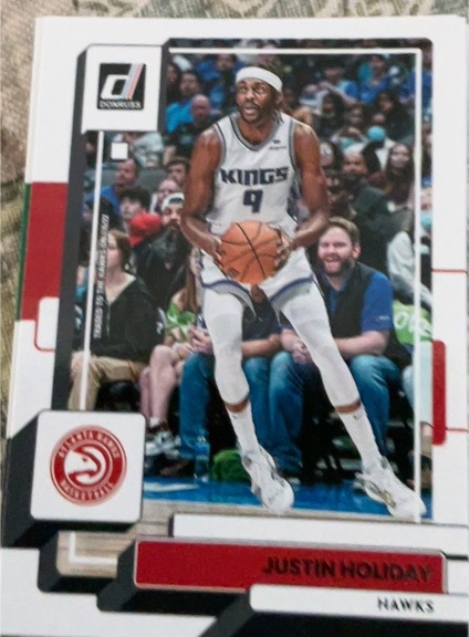 2022-23 Donruss #62 Justin Holiday — front