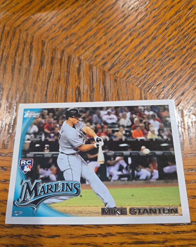2010 Topps Update #US-50 Mike Stanton — front
