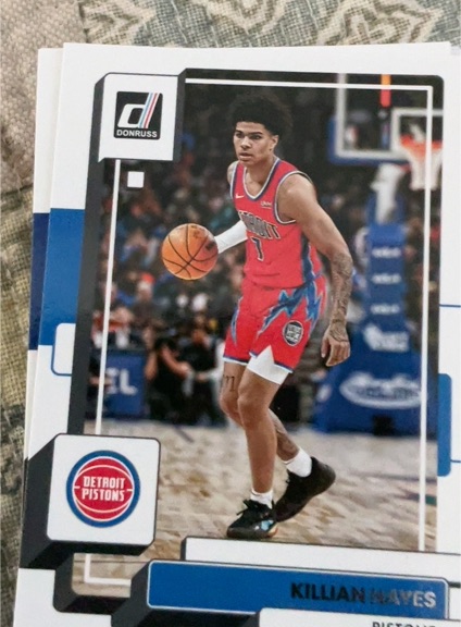 2022 Donruss #46 Killian Hayes Detroit Pistons — front