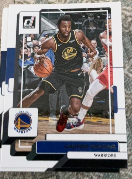 2022-23 Donruss #121 Andrew Wiggins — front