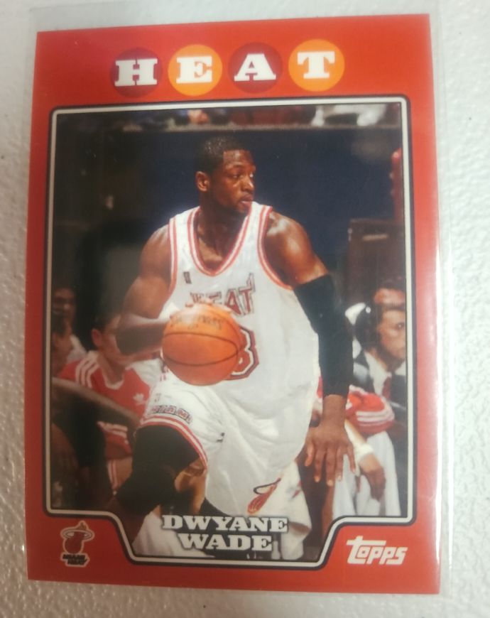 2008-09 Topps Starting Five #NNO Dwyane Wade — front