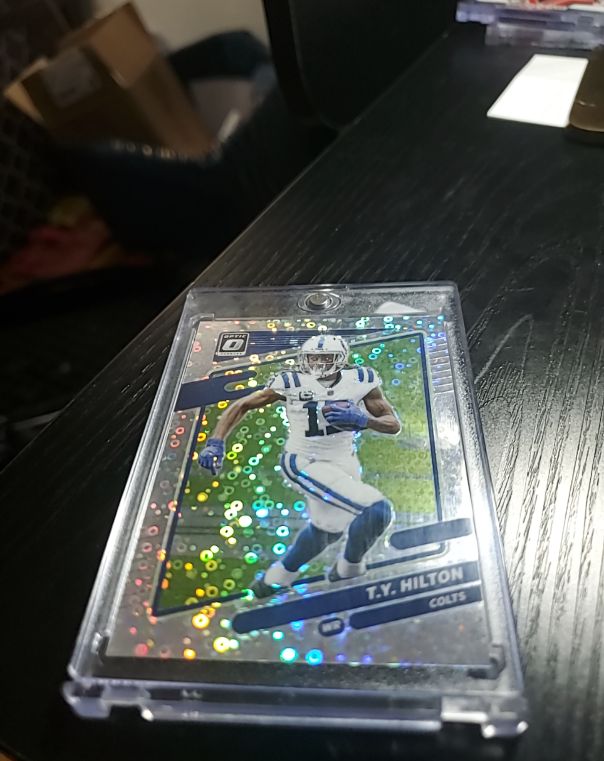2021 Panini Donruss Optic #107 T.Y. Hilton — front