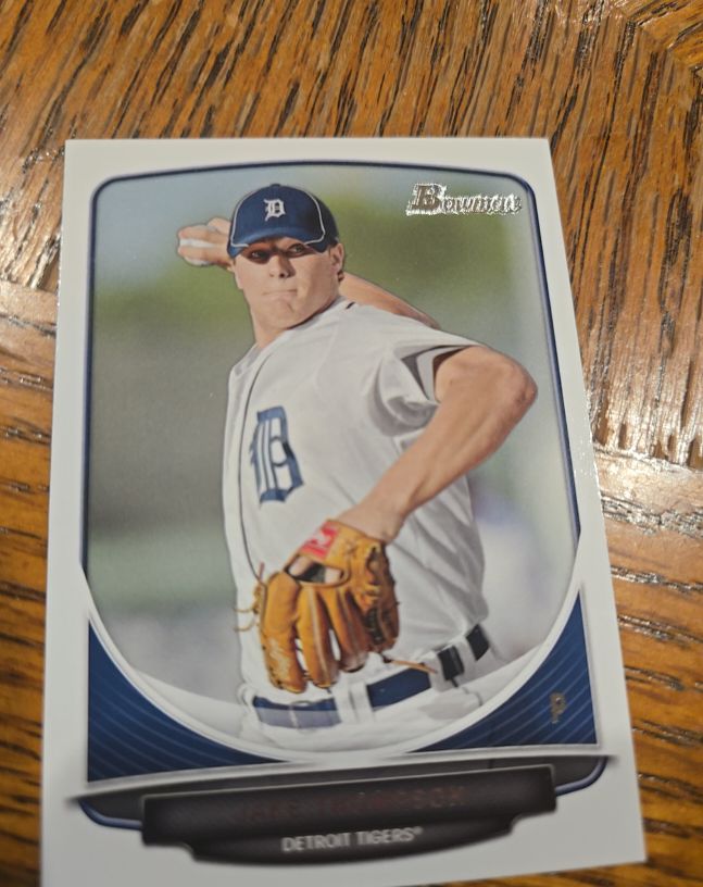 2013 Bowman Prospects #BP75 Jake Thompson — front