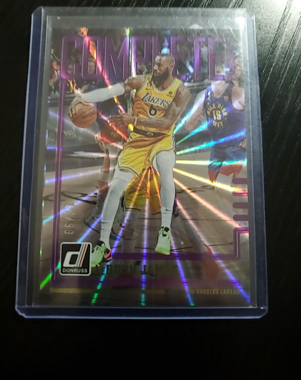 2023-24 Donruss LeBron James #73/75 Complete Players — front