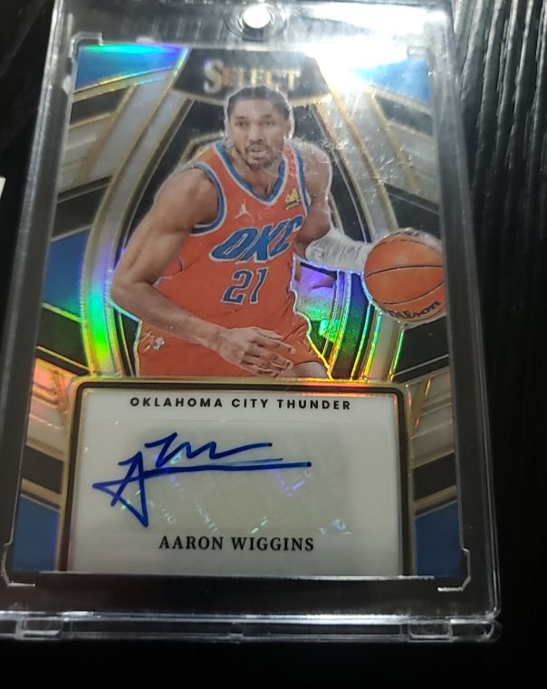 2023-24 Panini Select #SSS-AW Aaron Wiggins — front