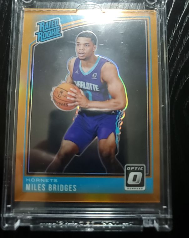 2018-19 Panini Donruss Optic #172 Miles Bridges — front