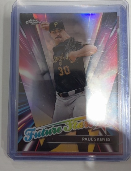 2024 Topps Chrome Update #FSU-17 Paul Skenes Future Stars Rookie — front