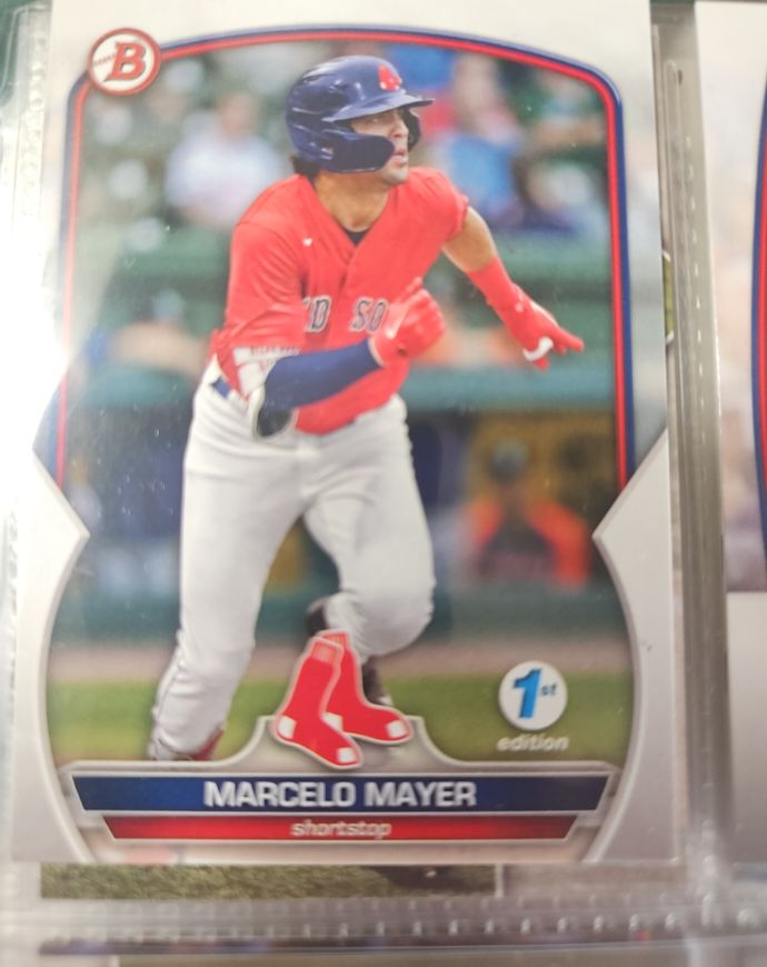 2023 Bowman 1st Edition #BPPF-107 Marcelo Mayer — front