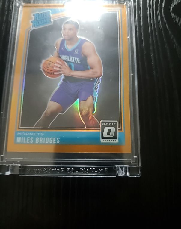 2018-19 Donruss Optic #172 Miles Bridges — front