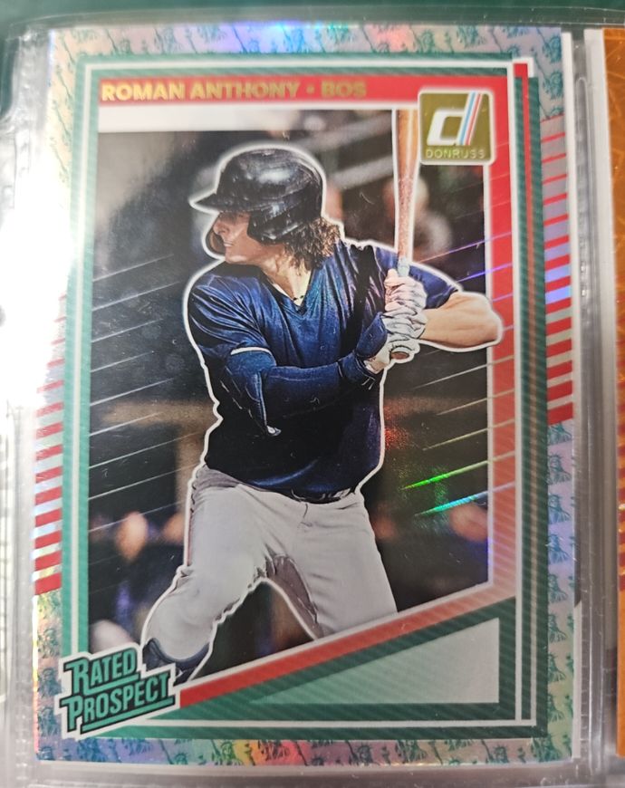 2025 Donruss #155 Roman Anthony — front